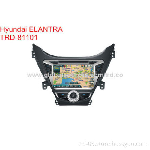 In-dash 2-DIN DVD and GPS Player with 8'' Touchscreen, TV/Bluetooth/iPod/Rear Camera, for Hyundai